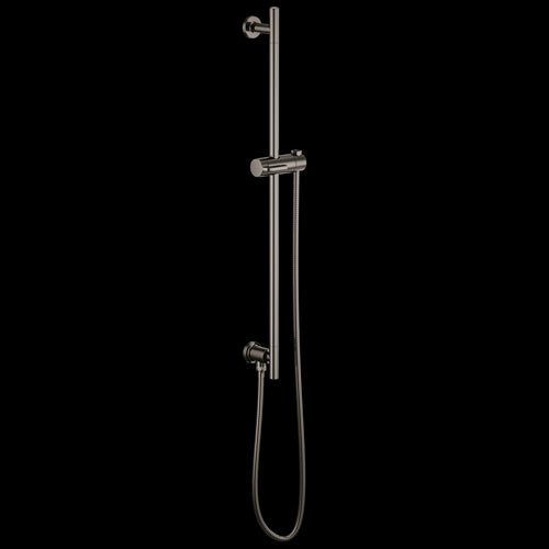 Brizo - Essential Shower Series Linear Round Slide Bar With Hose