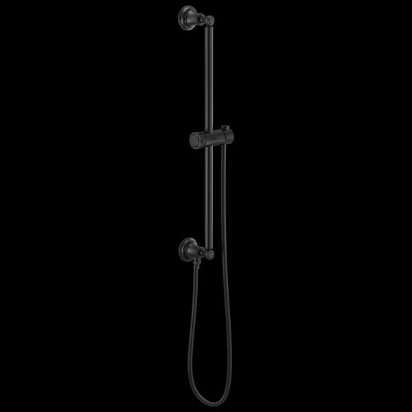 Brizo - Essential Shower Classic Round Slide Bar With Hose