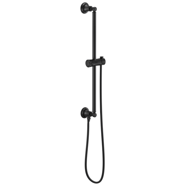 Brizo - Essential Shower Classic Round Slide Bar With Hose