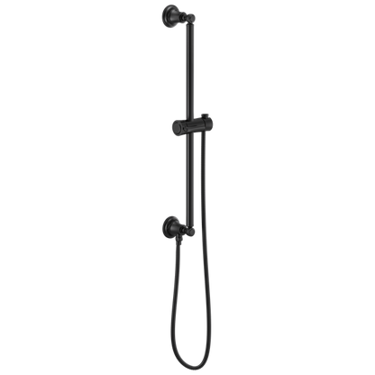 Brizo - Essential Shower Classic Round Slide Bar With Hose