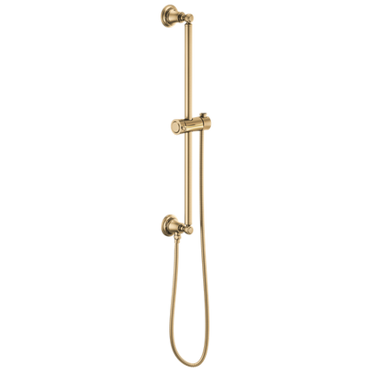 Brizo - Essential Shower Classic Round Slide Bar With Hose