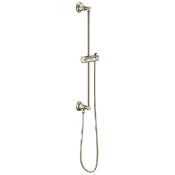 Brizo - Essential Shower Classic Round Slide Bar With Hose