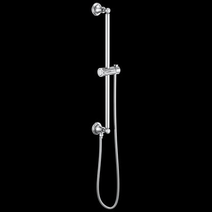 Brizo - Essential Shower Classic Round Slide Bar With Hose