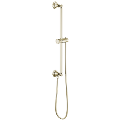 Brizo - Essential Shower Classic Round Slide Bar With Hose