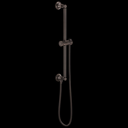 Brizo - Essential Shower Classic Round Slide Bar With Hose