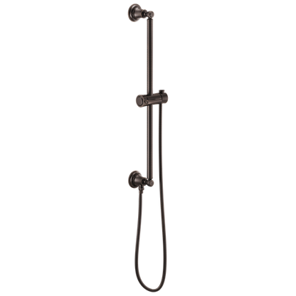 Brizo - Essential Shower Classic Round Slide Bar With Hose