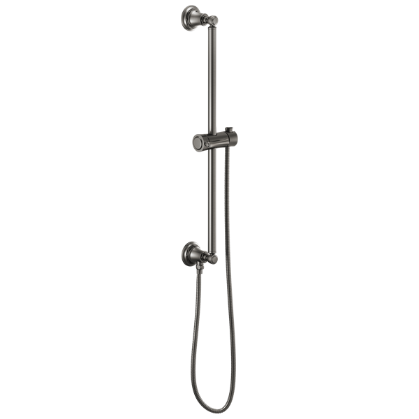 Brizo - Essential Shower Classic Round Slide Bar With Hose
