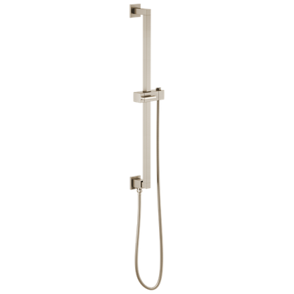 Brizo - Essential Shower Linear Square Slide Bar With Hose