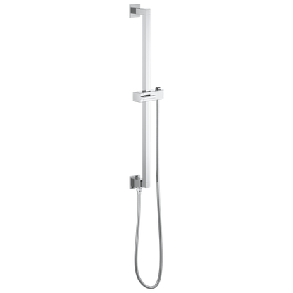 Brizo - Essential Shower Linear Square Slide Bar With Hose