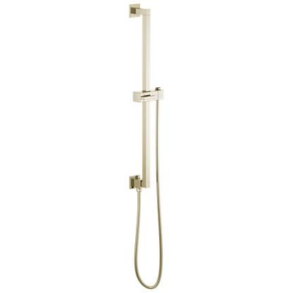 Brizo - Essential Shower Linear Square Slide Bar With Hose