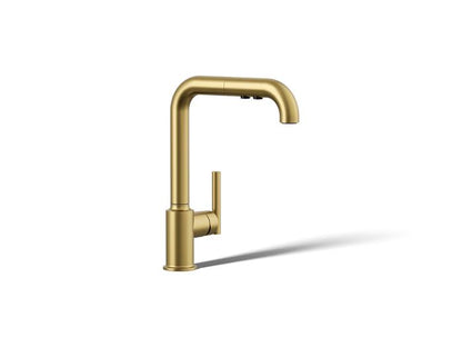 Kohler - Purist Pull-Out Kitchen Sink Faucet With Three-Function Sprayhead