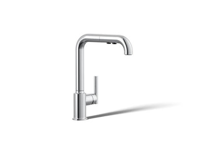 Kohler - Purist Pull-Out Kitchen Sink Faucet With Three-Function Sprayhead