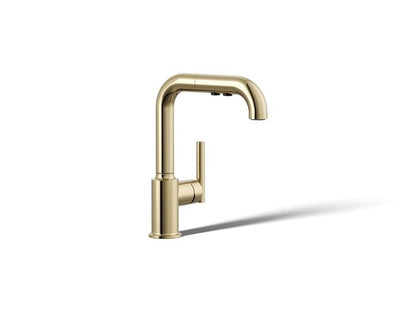 Kohler - Purist Pull-Out Kitchen Sink Faucet With Three-Function Sprayhead
