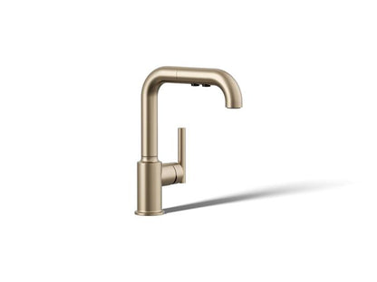 Kohler - Purist Pull-Out Kitchen Sink Faucet With Three-Function Sprayhead