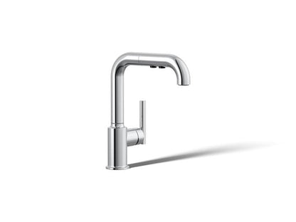 Kohler - Purist Pull-Out Kitchen Sink Faucet With Three-Function Sprayhead