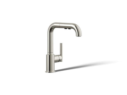 Kohler - Purist Pull-Out Kitchen Sink Faucet With Three-Function Sprayhead