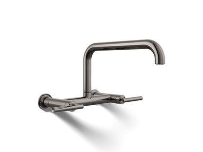 Kohler - Purist Two-Hole Wall-Mount Bridge Kitchen Sink Faucet