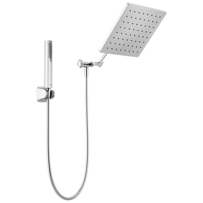 Delta - 10 Inch Raincan Shower Head & Hand Held Combo With Adjustable Extension Arm