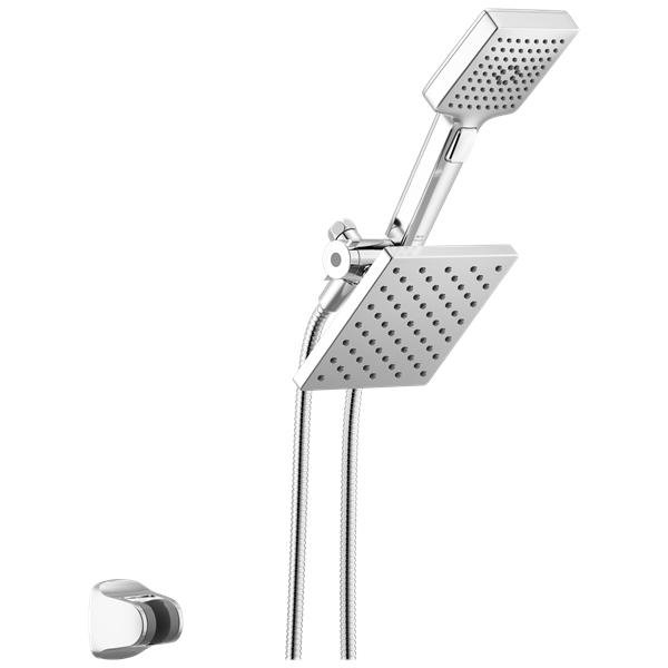 Delta - 5-Setting Two-In-One Combination Shower With Additional Mount