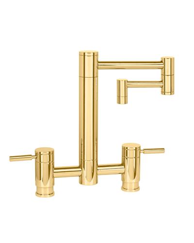 Waterstone - Hunley Bridge Faucet - 12 Inch Articulated Spout