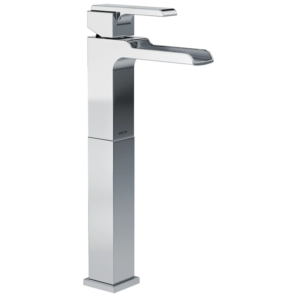 Delta - Ara Single Handle Vessel Channel Bathroom Faucet