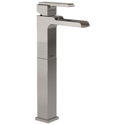 Delta - Ara Single Handle Vessel Channel Bathroom Faucet
