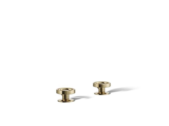 Kohler - Components Deck-Mount Bath Faucet Handles With Industrial Design