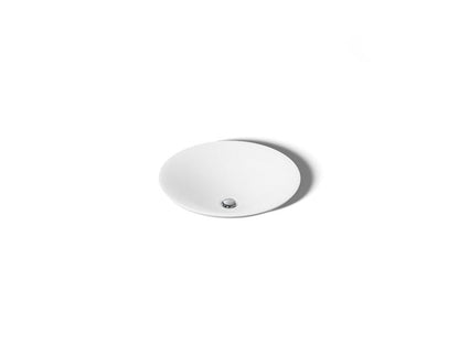 Kohler - Carillon 17-3/4 Inch Round Drop-In Bathroom Sink, No Overflow