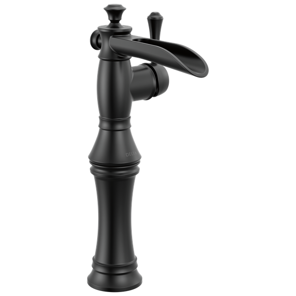Delta - Cassidy Single Handle Channel Vessel Bathroom Faucet