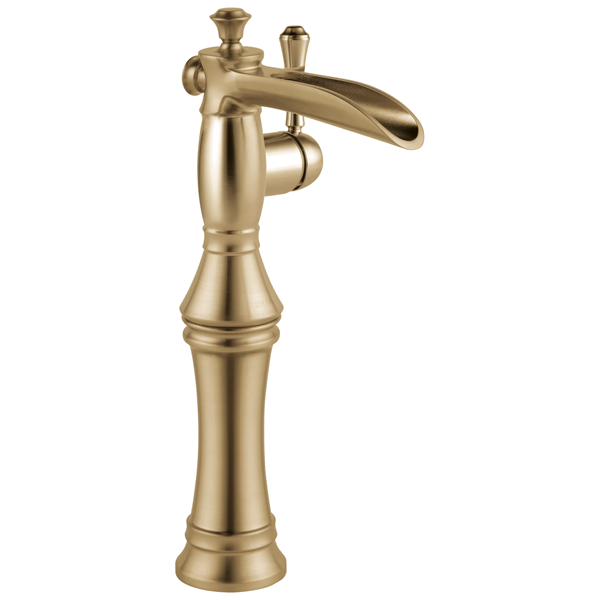 Delta - Cassidy Single Handle Channel Vessel Bathroom Faucet
