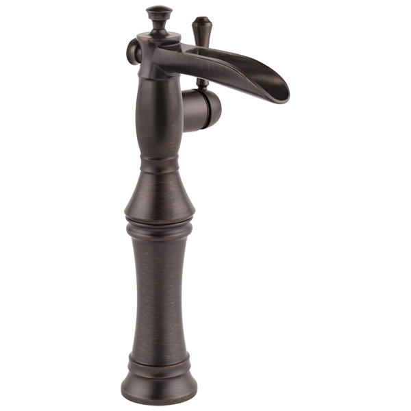 Delta - Cassidy Single Handle Channel Vessel Bathroom Faucet