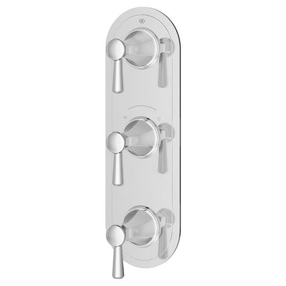 DXV - Fitzgerald 3-Handle Thermostatic Valve Trim Kit