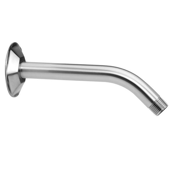 Jaclo - 8 Inch 45° Brass Showerarm with Hex Escutcheon