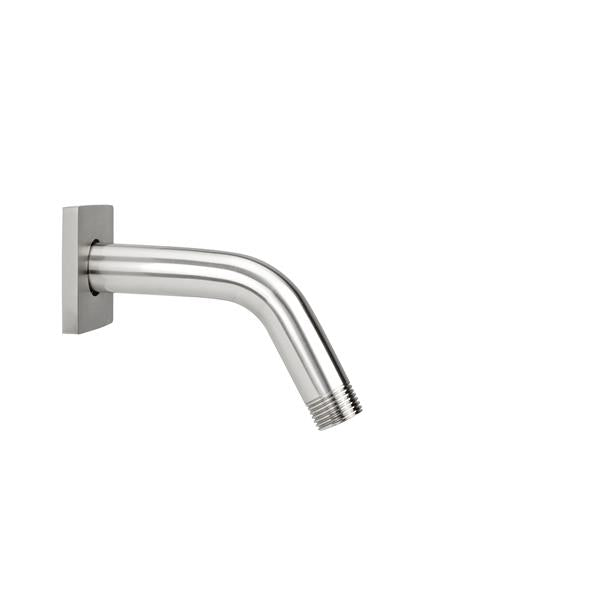 Jaclo - 6 Inch 60° Brass Showerarm with Square Escutcheon