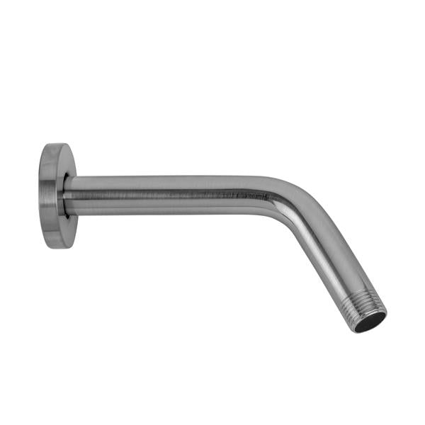 Jaclo - 8 Inch 60° Brass Showerarm with Contempo Escutcheon