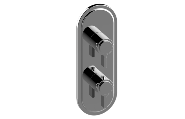 Graff - Pantheon M-Series Valve Trim with Two Handles