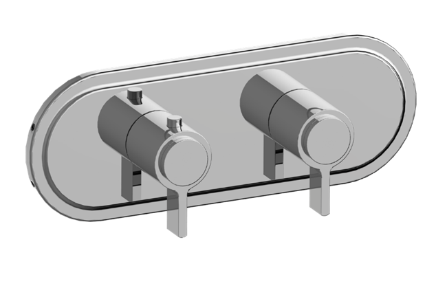 Graff - Pantheon M-Series Valve Trim with Two Handles