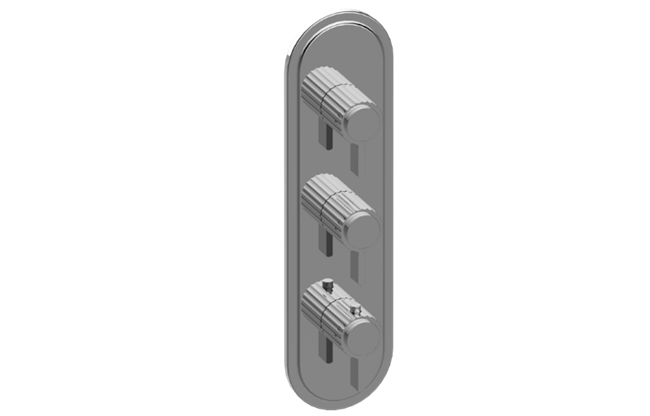 Graff - Pantheon M-Series Valve Trim with Three Handles
