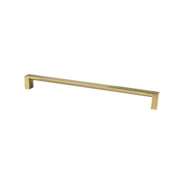 Berenson - Roque 12 inch CC Modern Brushed Gold Appliance Pull