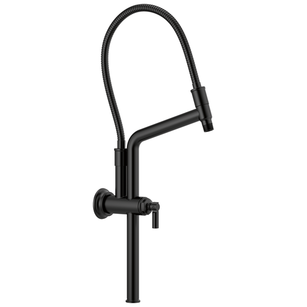 Brizo - Essential Shower 10 7/16 Inch Classic Slide Bar Shower Arm And Flange