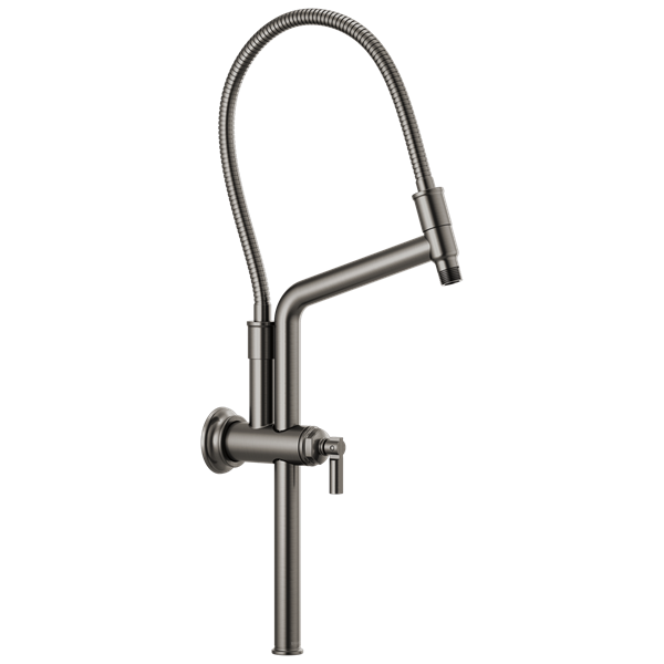 Brizo - Essential Shower 10 7/16 Inch Classic Slide Bar Shower Arm And Flange