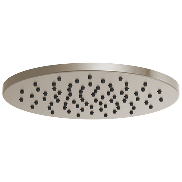 Brizo - Essential Shower 12 Inch Linear Round Single-Function Raincan Shower Head - 1.75 GPM