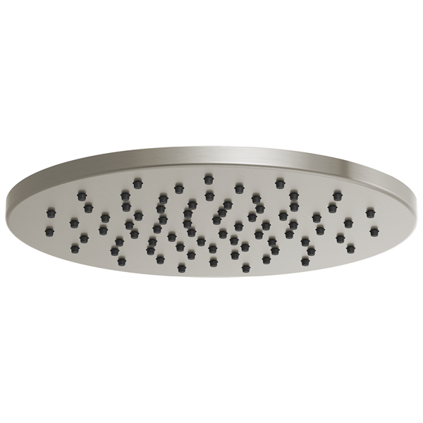 Brizo - Essential Shower 12 Inch Linear Round Single-Function Raincan Shower Head - 1.75 GPM
