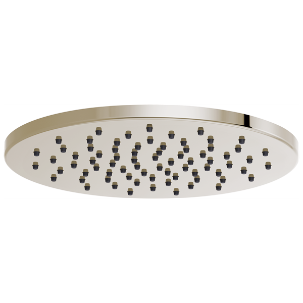 Brizo - Essential Shower 12 Inch Linear Round Single-Function Raincan Shower Head - 1.75 GPM