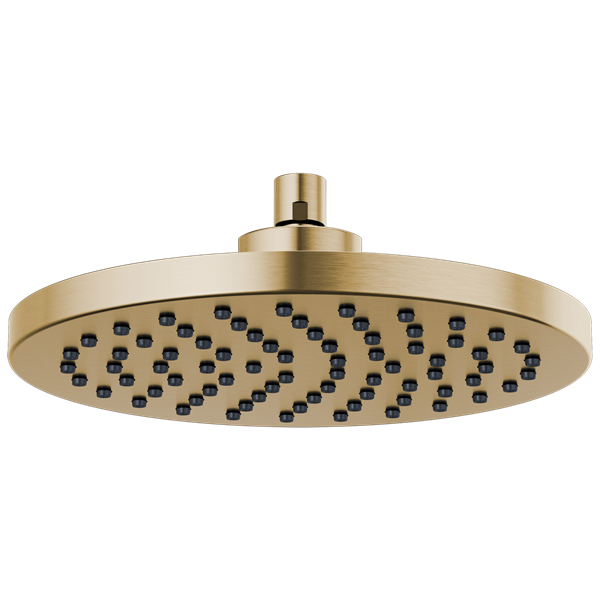 Brizo - Essential Shower 10 Inch Linear Round Single-Function Raincan Shower Head - 2.5 GPM