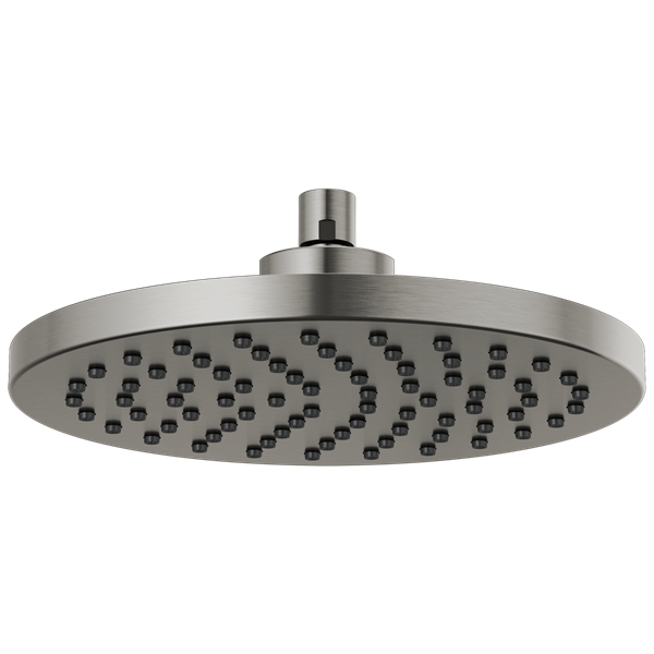Brizo - Essential Shower 10 Inch Linear Round Single-Function Raincan Shower Head - 2.5 GPM