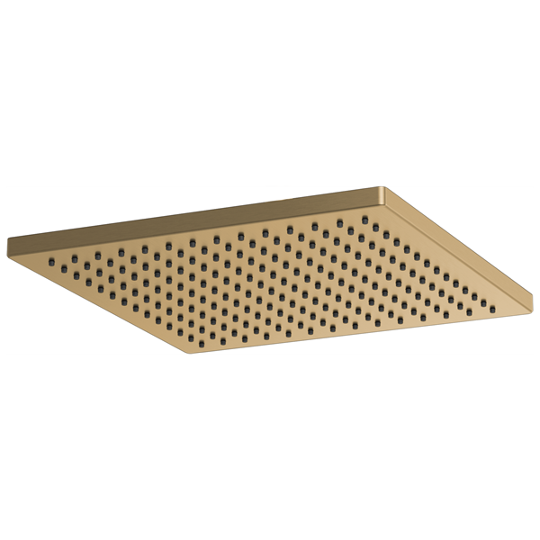 Brizo - Essential Shower 12 Inch Linear Square Single-Function Raincan Shower Head - 2.5 GPM