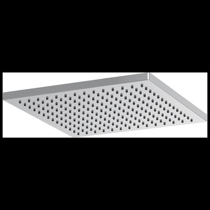 Brizo - Essential Shower Series 12 Inch Linear Square Single-Function Raincan Shower Head - 2.5 GPM