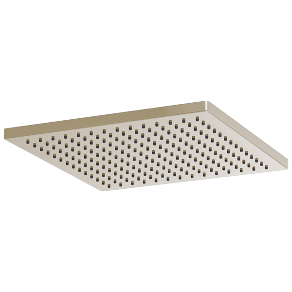 Brizo - Essential Shower 12 Inch Linear Square Single-Function Raincan Shower Head - 2.5 GPM