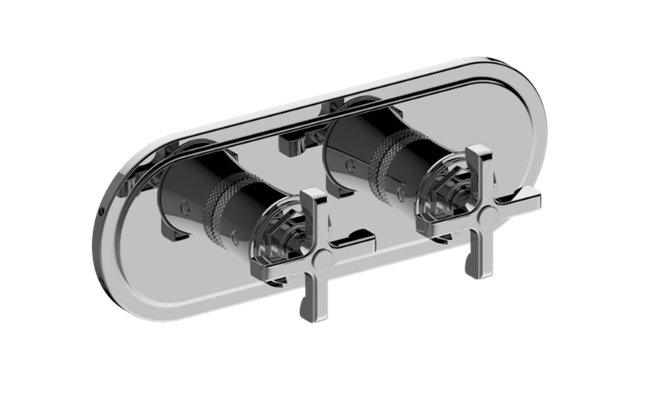 Graff - Vignola M-Series Valve Trim with Two Handles (Horizontal Orientation)